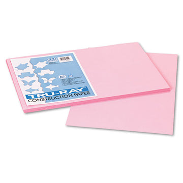 Pacon® Tru-ray Construction Paper, 76lb, 12 X 18, Pink, 50-pack freeshipping - TVN Wholesale